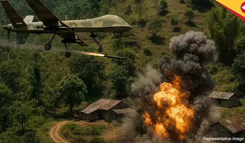 Indian Army Drone Strikes Destroy China-Backed ULFA-I, NSCN-K Camps in Myanmar