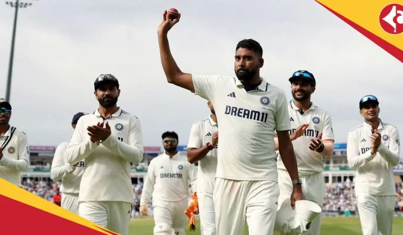Indian Cricket Team bowler Mohammed Siraj makes history with six wickets in England