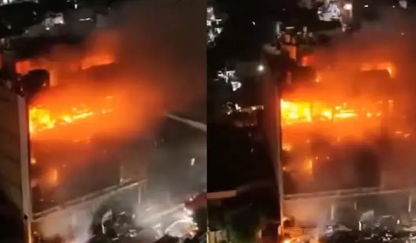 Iraq Hyper Mall Fire