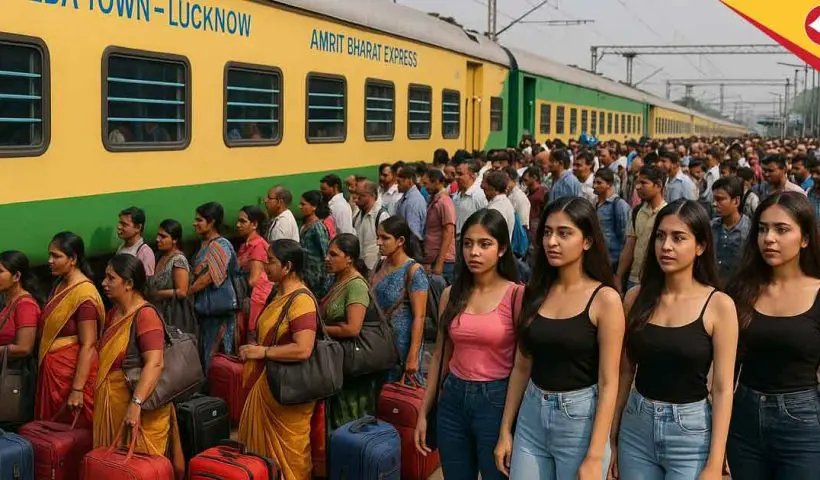 Malda Town to Lucknow Amrit Bharat Express: Full Schedule, Stoppages, and Travel Details for 2025