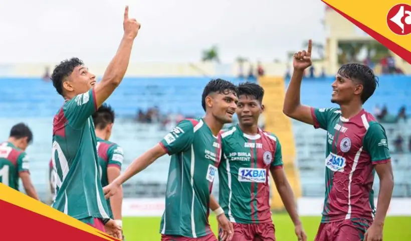 Mohun Bagan SG beat Kalighat Sports Lovers Association by 4-0 in CFL 2025