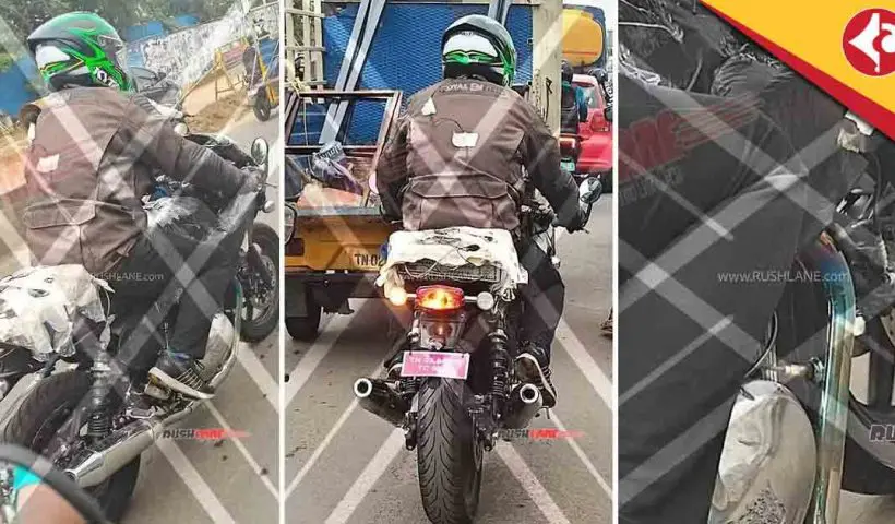 Next-gen Royal Enfield Continental GT 750 Spied Testing in India