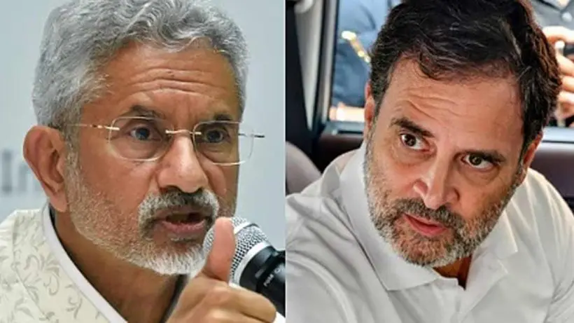 Jaishankar give answer to congress