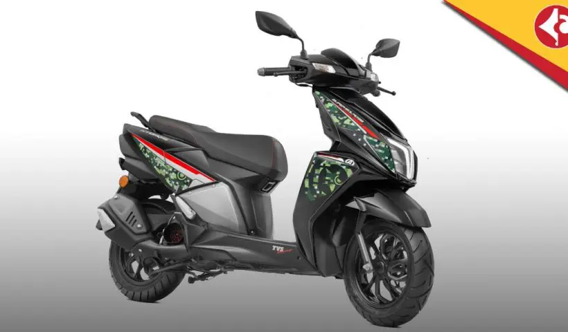 TVS Ntorq 125 Super Soldier Edition launched