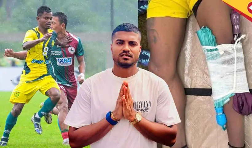 Tarak Hembram Injury Sparks Controversy: Pritam Kotal Slams IFA’s Negligence