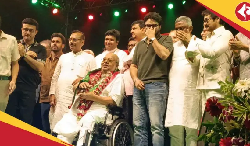 Tutu Bose get Mohun Bagan Ratna award at Mohun Bagan Day 2025