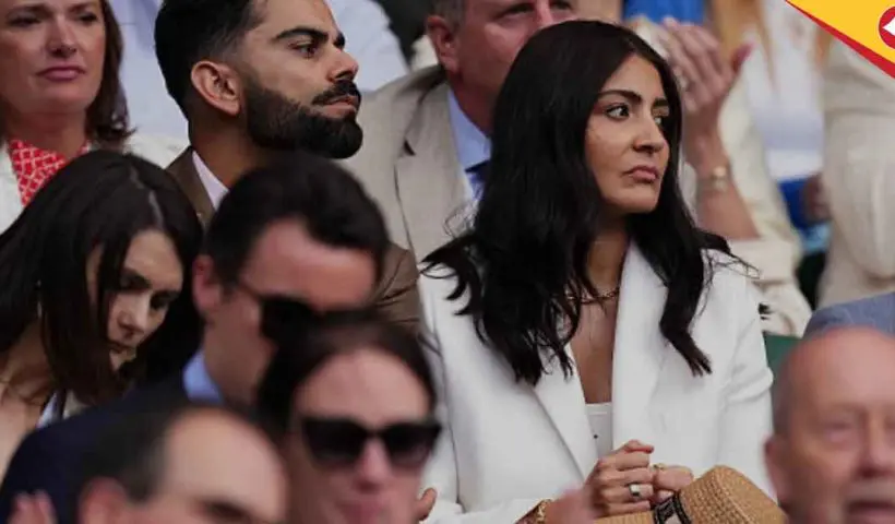 Virat Kohli and Anushka Sharma Steal the Show at Wimbledon 2025, Cheer for Novak Djokovic’s Epic Win