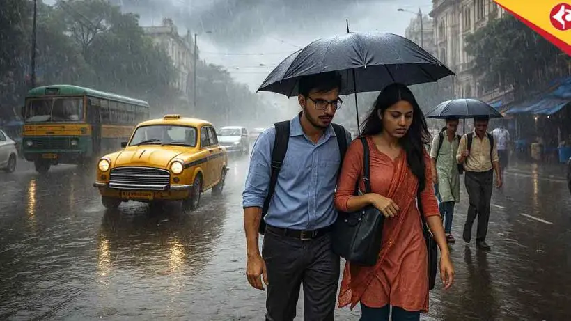 weather update today in kolkata 24 august 2025