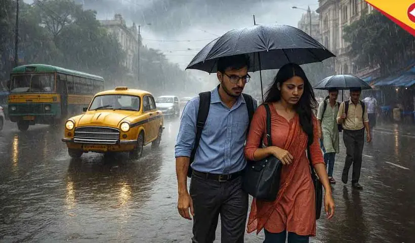weather update today in kolkata 24 august 2025