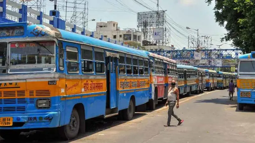North Kolkata Shocked as Schoolboy Crushed Under Bus