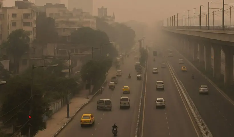 Kolkata Ozone Pollution