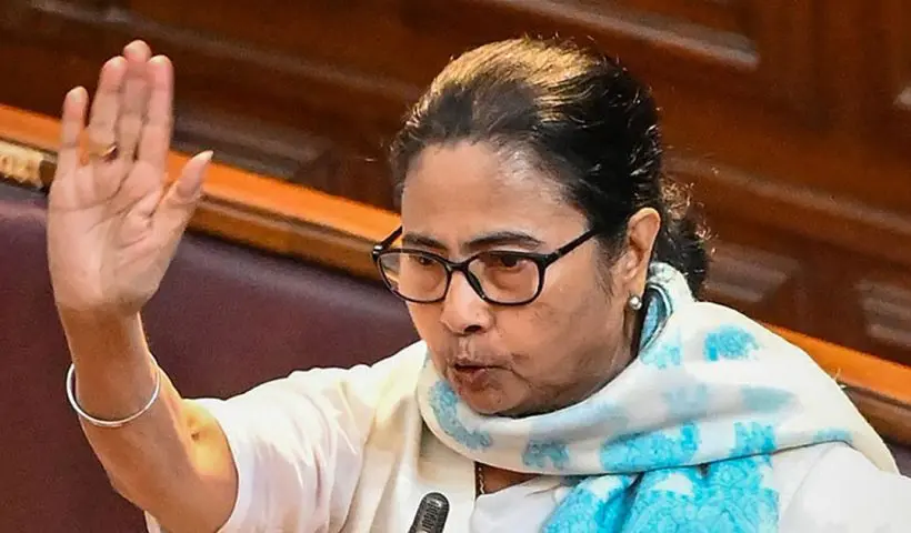 BJP MLAs interrupt Mamata's speech by raising slogans in the Assembly