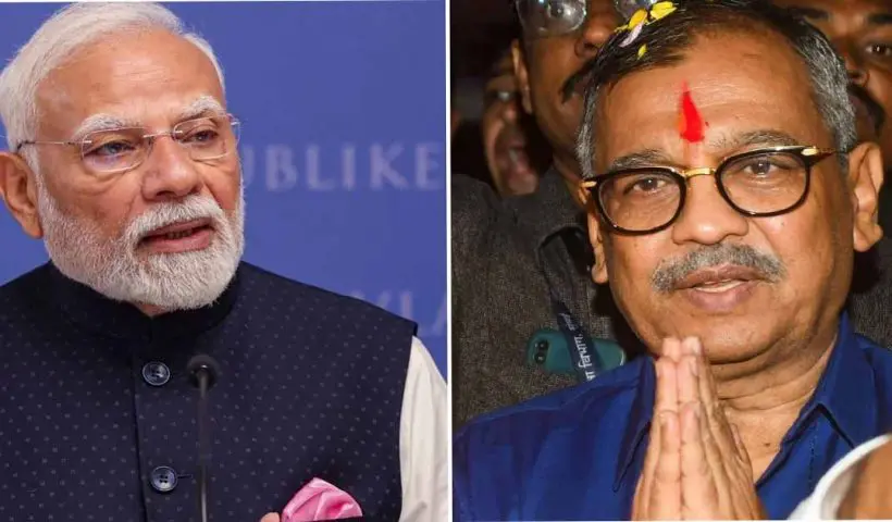 Ujjal praised by modi