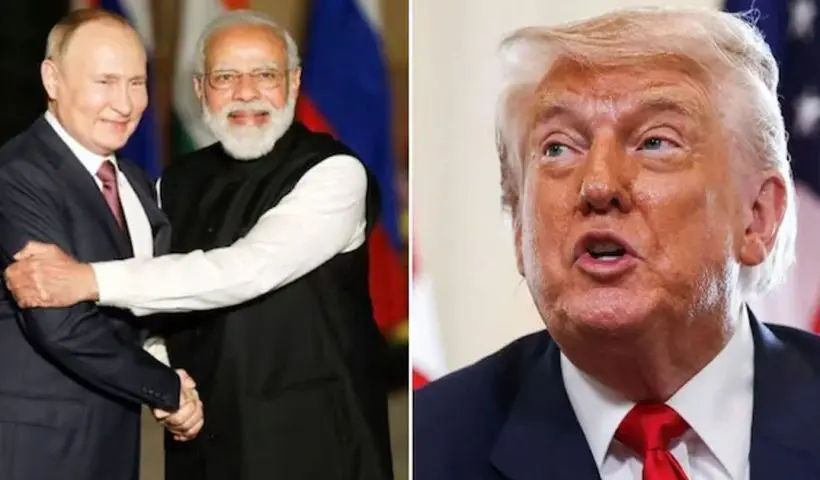 Trump hits out at India, Russia