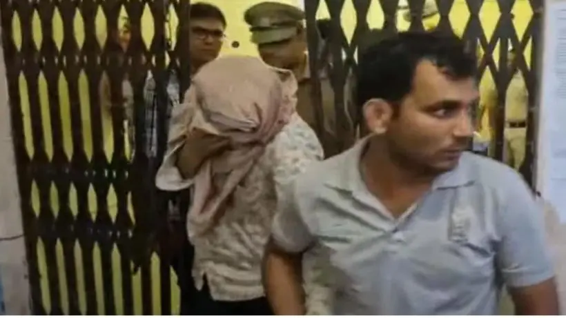 Uttar Pradesh Police arrested two criminals