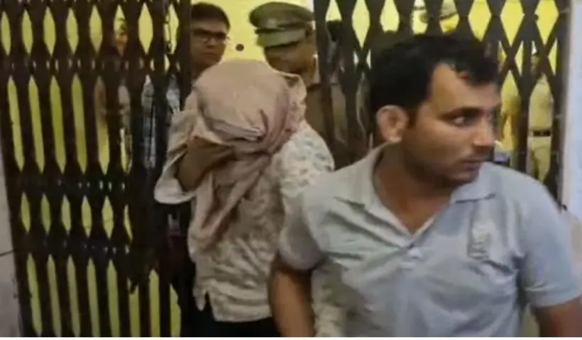 Uttar Pradesh Police arrested two criminals