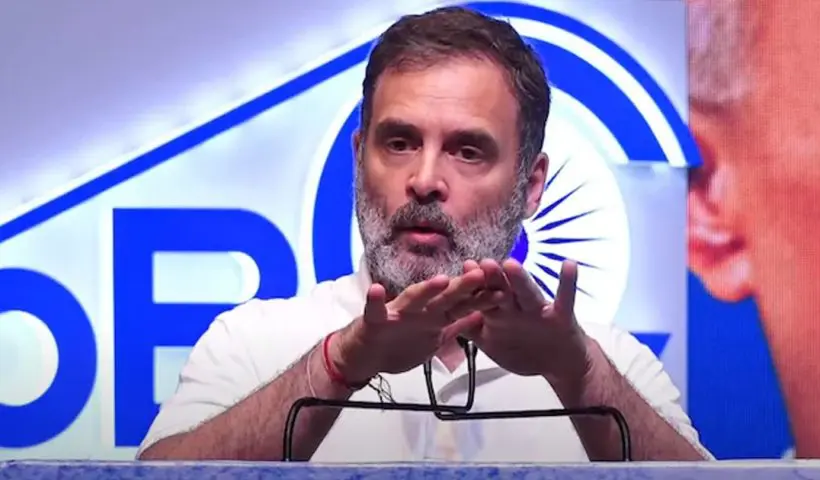 Rahul Gandhi claims election rigging
