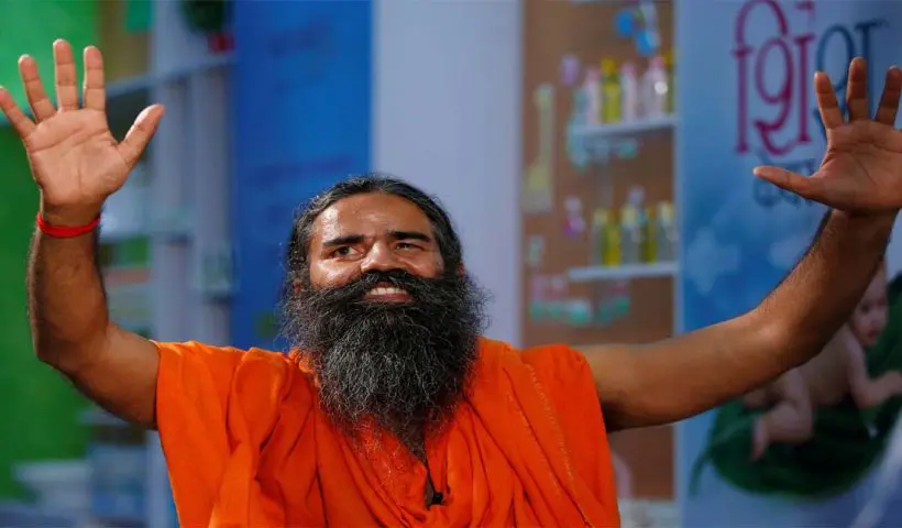 Yogguru ramdev supports up government
