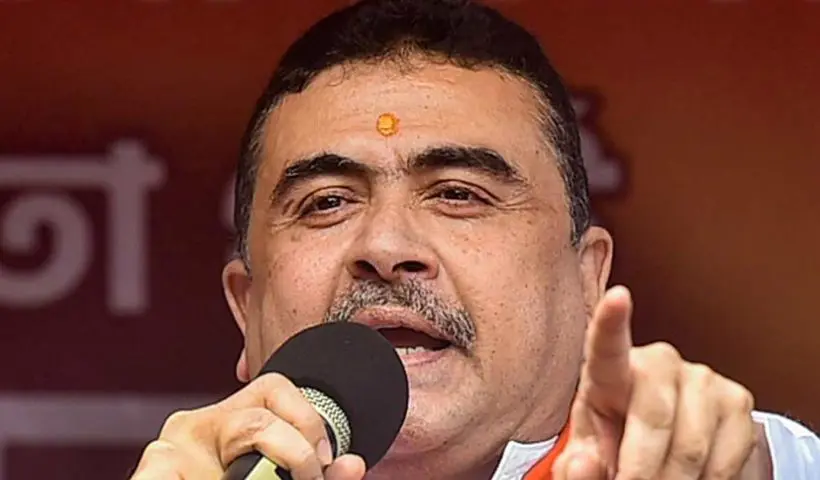 suvendu challenge mamata on sir