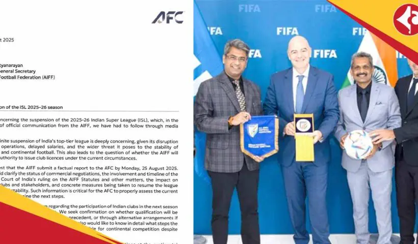 AIFF under pressure as AFC demands ISL clarity amid Indian Football Crisis