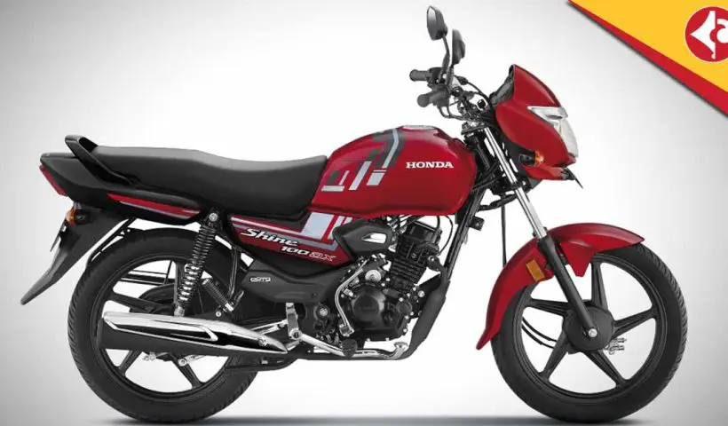 Honda Shine 100 DX Launched