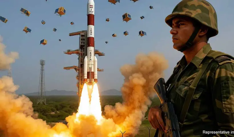 ISRO to Launch 100-150 Satellites to Bolster India’s Border Security