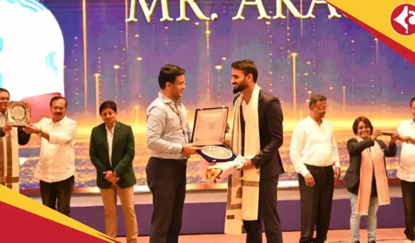 Indian Cricketer Akash Deep get special award at CAB Annual Award 2025