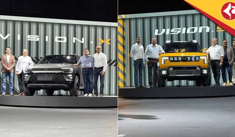 Mahindra Vision S & Vision X concepts revealed