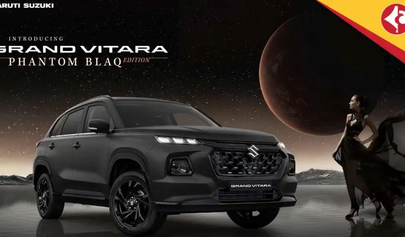 Maruti Suzuki Grand Vitara Phantom Blaq Edition unveiled