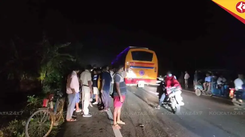 Biker Killed in Collision Between Bus and Motorcycle at Dusk