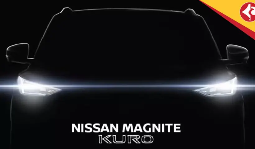 Nissan Magnite Kuro Edition Teased