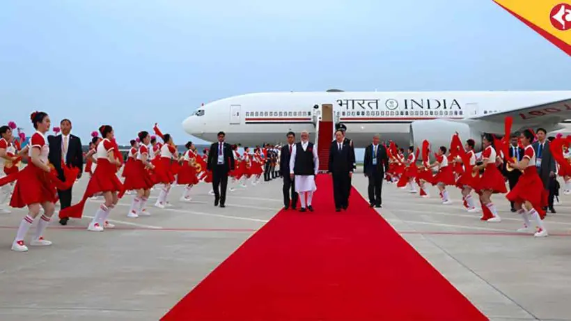 PM Modi arrives in Tianjin, China for two-day visit to attend SCO Summit