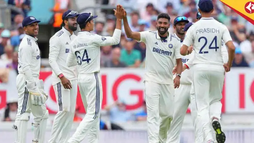 Siraj, Prasidh’s Fiery Bowling Stuns England in Thrilling Oval Test