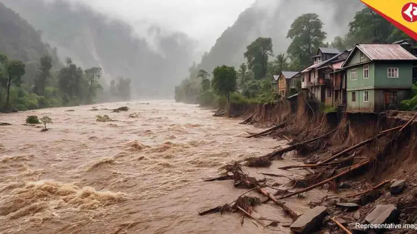 Heavy Rain Triggers Massive Landslide in Bhaderwah, Jammu and Kashmir