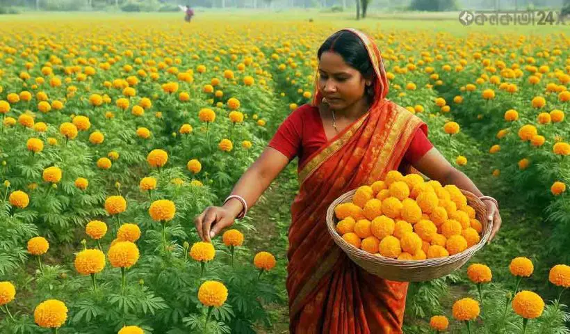 West Bengal Marigold Boom: High Demand Fuels Horticulture Growth in Post-Pandemic Market