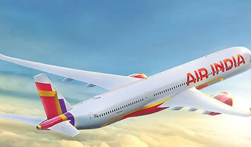 Delhi Washington air india flight stopped