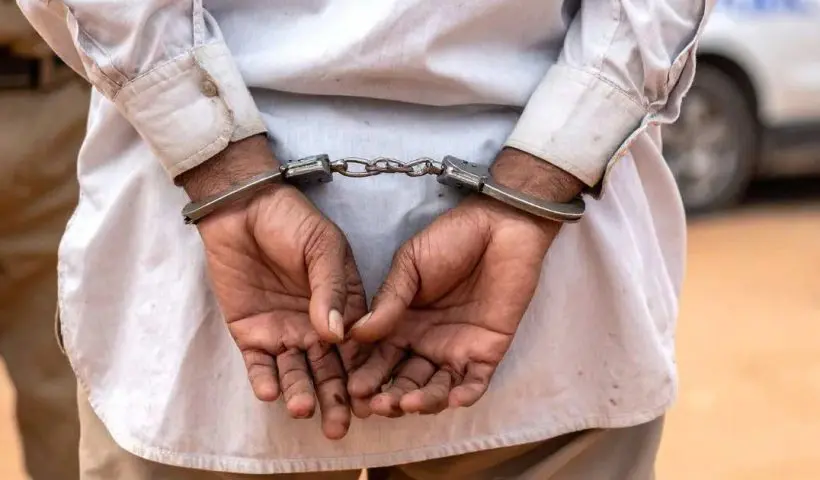 Robbery arrest accused