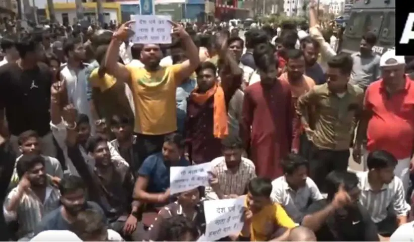 Bhopal protest bajrang dal
