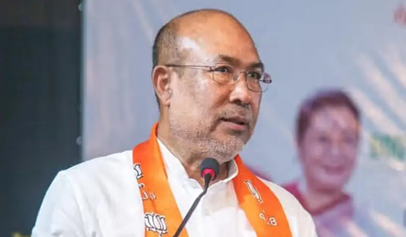 Manipur CM speech