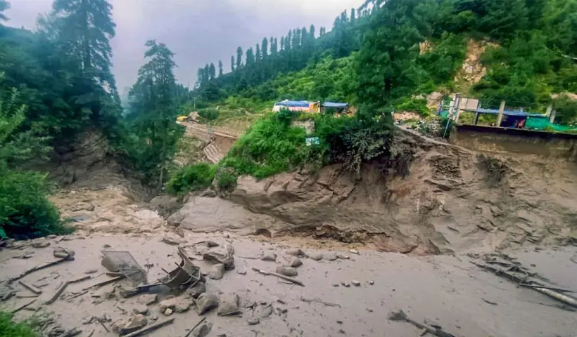 Cloudburst in Jammu & Kashmir