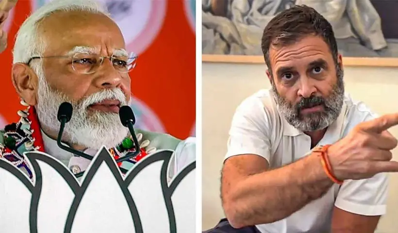 Rahul Gandhi alleges modi
