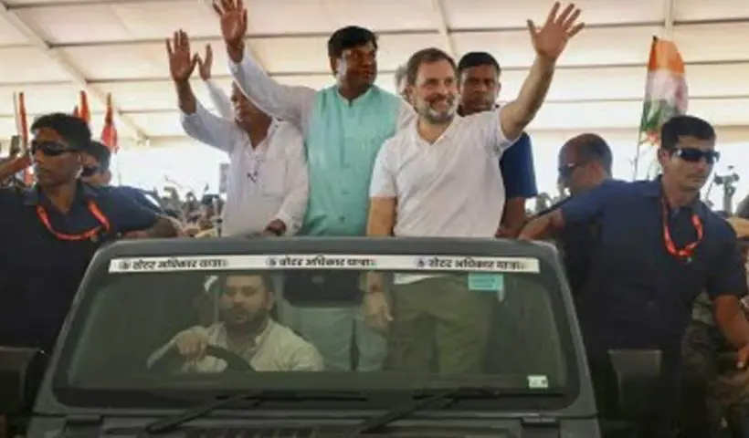 Rahul Gandhi driver booked