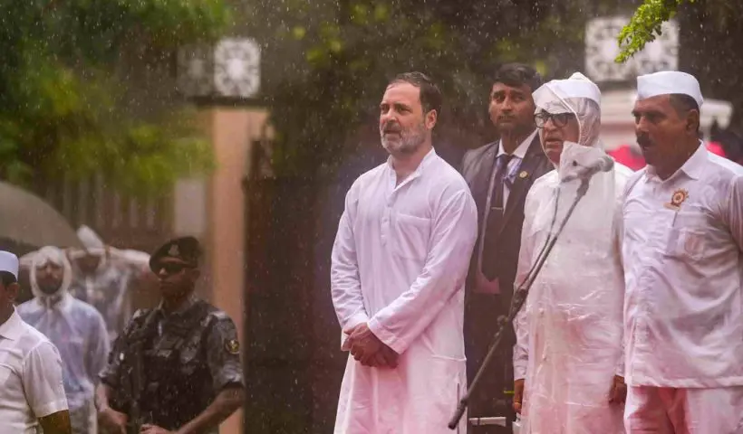 Rahul Gandhi Skip Red Fort I-Day Event