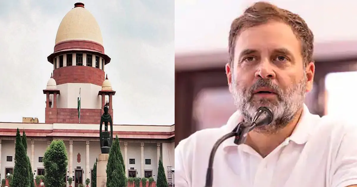 Supreme Court rebukes Rahul Gandhi