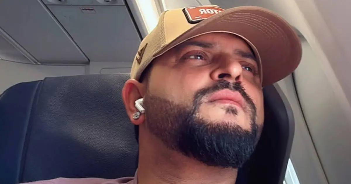 Suresh Raina in ED office