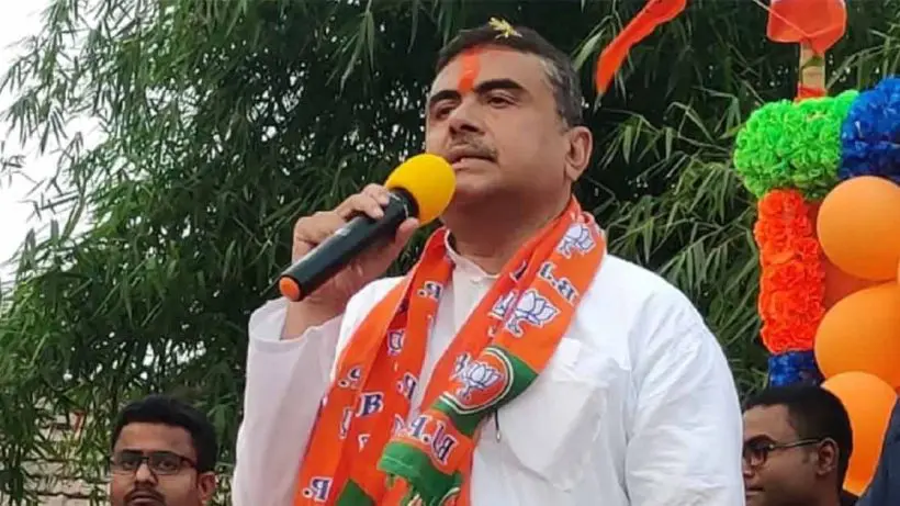 BJP Takes to the Streets Against Corruption; Suvendu Leads Vijay Sankalp Yatra"