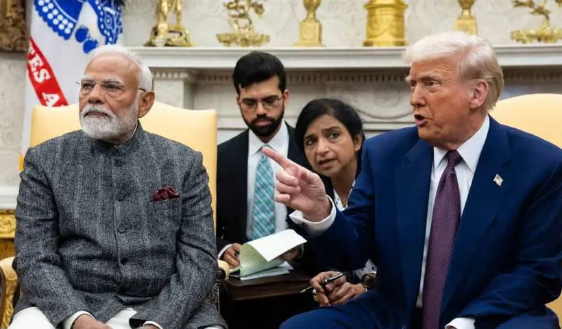 Trump tarrif threat to India