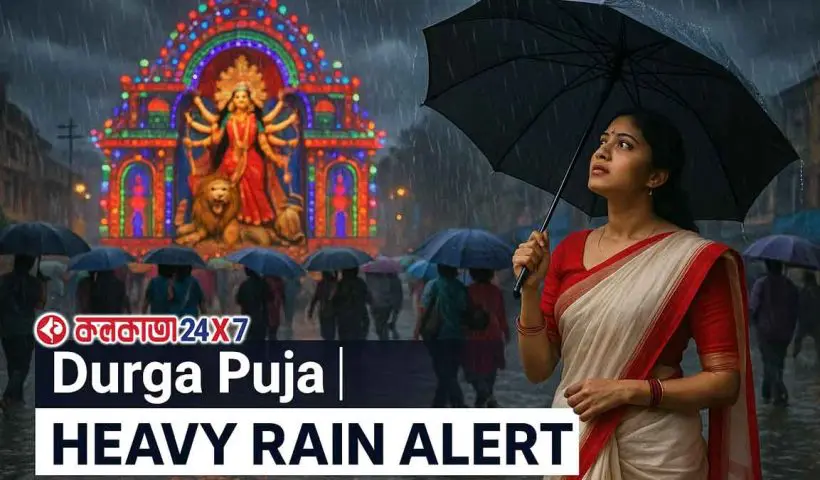 Durga puja-2025 Heavy Rain