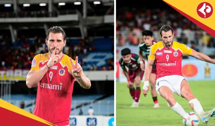 East Bengal FC former Greek Forward Dimitrios Diamantakos has joined Cypriot First Division League club APOEL Nicosia