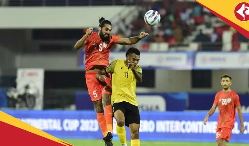 India Football Team hold Iran goalless First Half in CAFA Nations Cup 2025